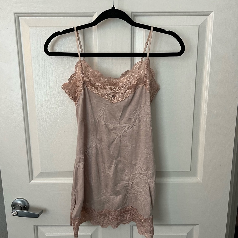 Light Brown Lace Top
